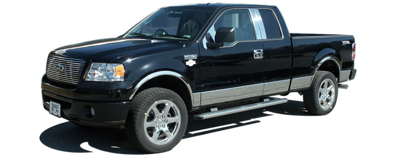 QAA 2004-2014 Ford F-150 1 piece Stainless Tailgate Accent Trim RT44308