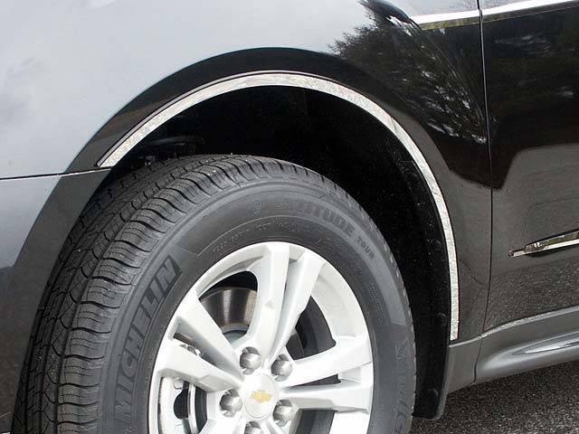 QAA 2010-2017 Chevrolet Equinox 6 piece Stainless Wheel Well Accent Trim WQ50160