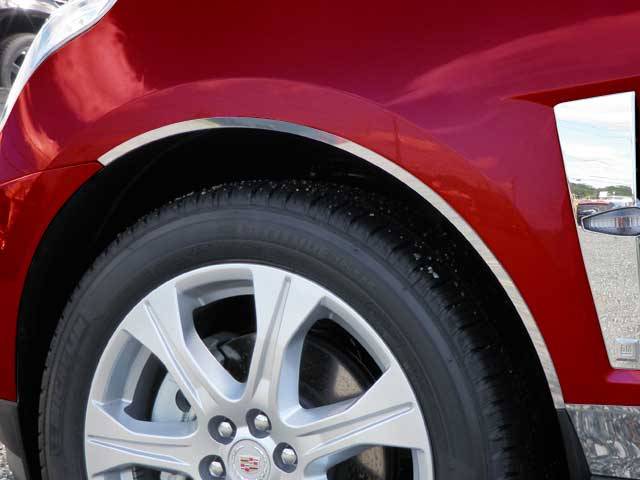 QAA 2010-2016 Cadillac SRX 4 piece Stainless Wheel Well Accent Trim WQ50260