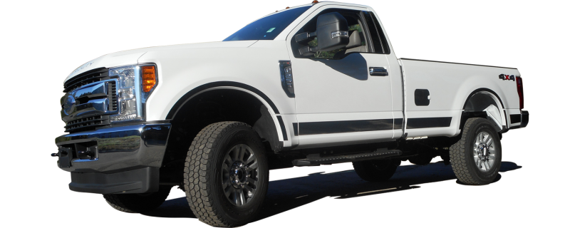 QAA 2017-2022 Ford F-250 F-350 Super Duty 1 piece Stainless Tailgate Accent Trim RT57320