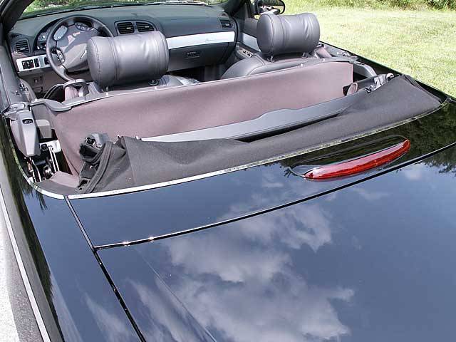 QAA 2002-2005 Ford Thunderbird 3 piece Stainless Hardtop Cover Trim HCG43670