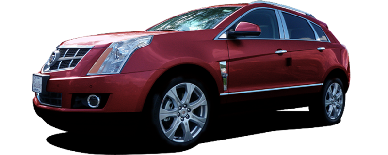 QAA 2010-2016 Cadillac SRX 8 piece Stainless Rocker Panel Trim Lower Kit TH50260
