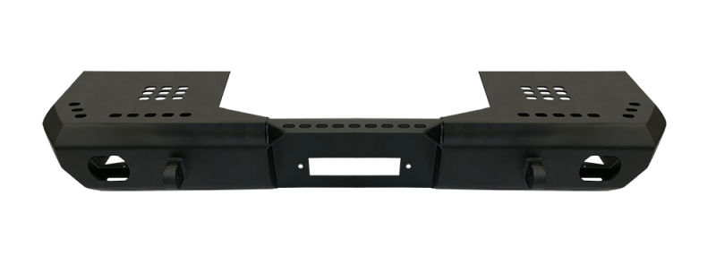 Warrior 2018-2020 Jeep Wrangler JL JLU 2020 Jeep Gladiator JT MOD Series Front Mid-Width Bumper 6528
