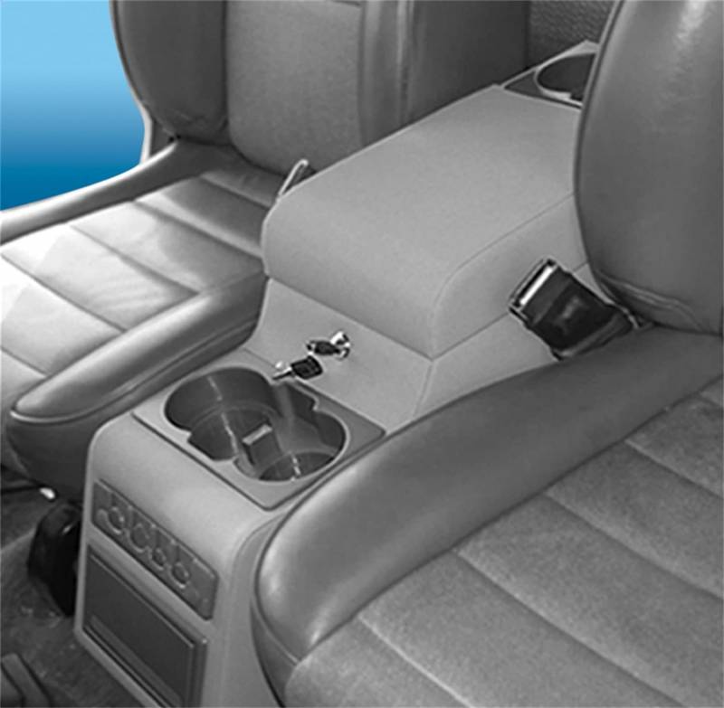 VDP 1976-1995 Jeep Wrangler CJ SUV Van Applications Ultimate Locking Center Console Gray 31511