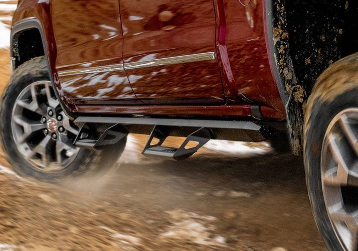 N-Fab 2014-2022 Toyota 4 Runner SUV 4 Door Gas Tex Predator Pro Step System Black PRT1458R-TX