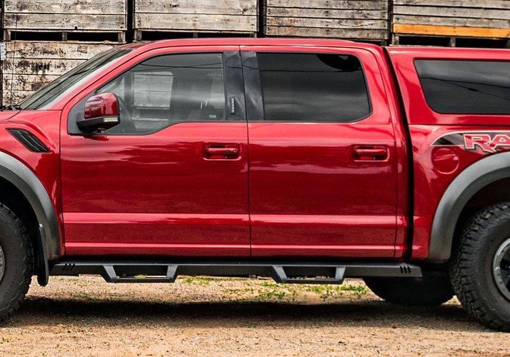 N-Fab 2007-2018 Chevrolet Silverado 1500 2007-2019 2500 3500 2007-2019 GMC Sierra 2500 3500 Crew Cab EPYX Cab Length Tex Black EXC07CC-TX