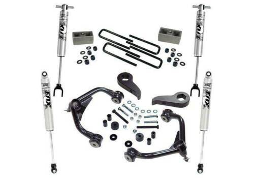 SUPERLIFT 2011-2019 Chevrolet Silverado GMC Sierra 2500HD 3500HD 3 inch Lift Kit with Fox 2.0 Series Shocks K1010F/86040X4