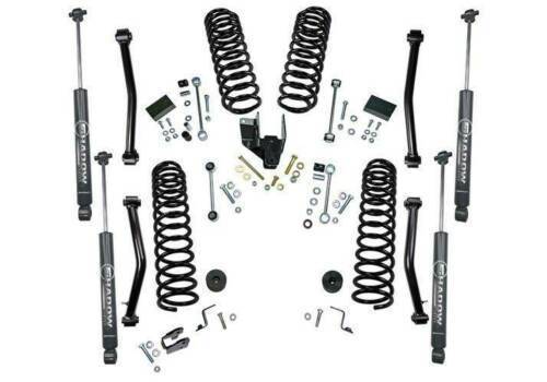 SUPERLIFT 2018-2022 Jeep Wrangler JL JLU 4dr 4WD 4 in. Dual Rate Coil Spring Lift Kit With Shadow Series Shocks K192/86040X4