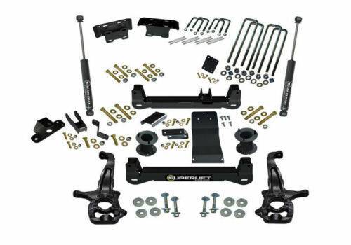 Superlift 2019-2022 Chevrolet Silverado GMC Sierra 1500 4WD New Body Style 6 inch Lift Kit with Superlift Shocks K182/86040X2