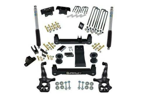 Superlift 2019-2022 Chevrolet Silverado GMC Sierra 1500 4WD New Body Style 6 inch Lift Kit with Bilstein shocks K182B/86040X2