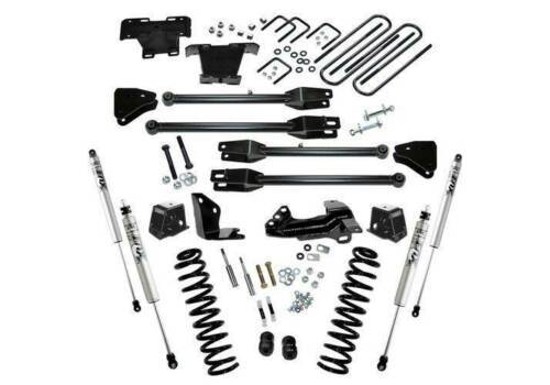 SUPERLIFT 2005-2007 Ford F-250 F-350 Super Duty 4WD Diesel 4-Link Fox 2.0 Series Shocks 4 inch Lift Kit K230F/86040X4