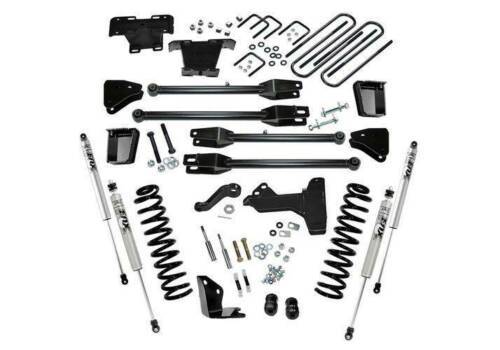SUPERLIFT 2005-2007 Ford F-250 F-350 Super Duty 4WD Diesel 4-Link Fox 2.0 Series Shocks 6 inch Lift Kit K231F/86040X4