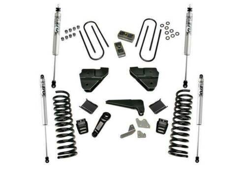 SUPERLIFT 2013-2018 Dodge Ram 3500 4WD 4" Radius Drop Brackets Suspension Lift Kit With Fox 2.0 Shocks K146F/86040X4