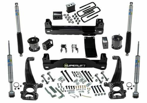 SUPERLIFT 2004-2008 Ford F-150 4WD with Bilstein Rear Shocks Lift Kit 6 Inch K174B/86040X4