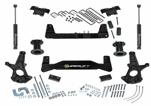 SUPERLIFT 2014-2018 Chevrolet Silverado GMC Sierra 1500 2019 Silverado 1500 Legacy Sierra 1500 Limited Legacy Lift Kit 6.5 Inch Sl Al Stmp K181/86040X2