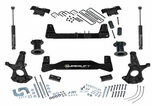 SUPERLIFT 2007-2016 Chevrolet Silverado GMC Sierra 1500 Lift Kit 2Wd Stl Kit With Super Lift Shocks 6.5 Inch K180/86040X2