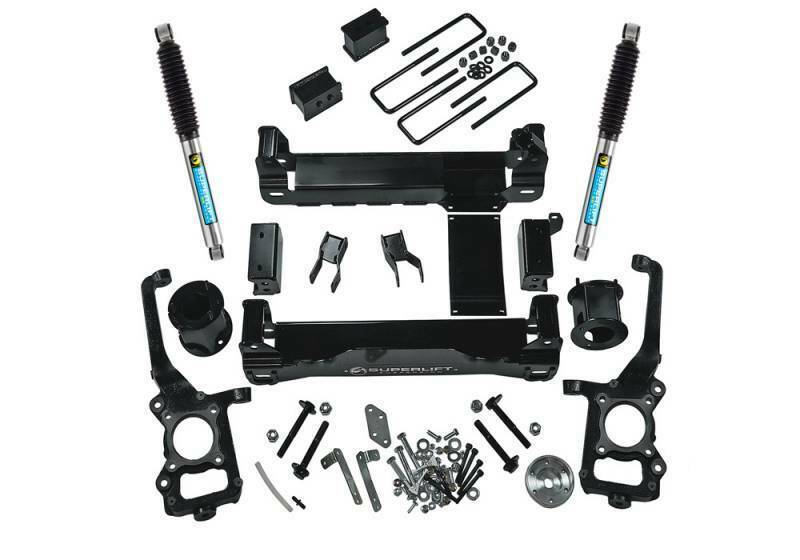 SUPERLIFT 2015-2020 Ford F-150 4WD 4.5" Suspension Lift Kit With Bilstein Rear Shocks K126B