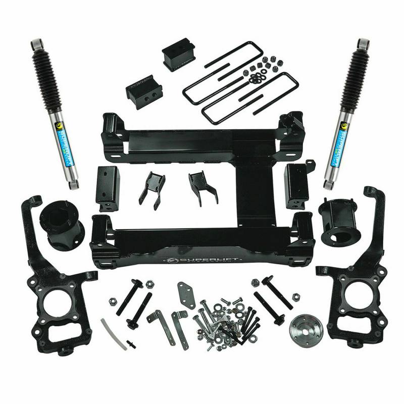 SUPERLIFT 2015-2020 Ford F-150 4WD 6" Suspension Lift Kit With Bilstein Rear Shocks K127B