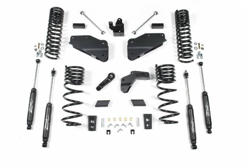Zone OffRoad 2014-2018 Dodge Ram 2500 DIESEL 6.5in Suspension Lift System With Free Shock Boot Covers ZOND53N