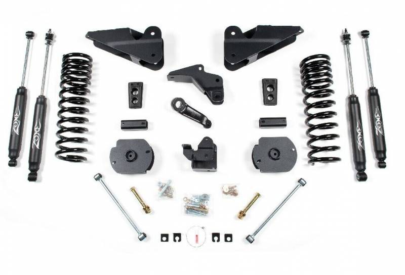 Zone OffRoad 2014-2018 Dodge Ram 2500 DIESEL 4.5in Suspension Lift System With Free Shock Boot Covers ZOND51N
