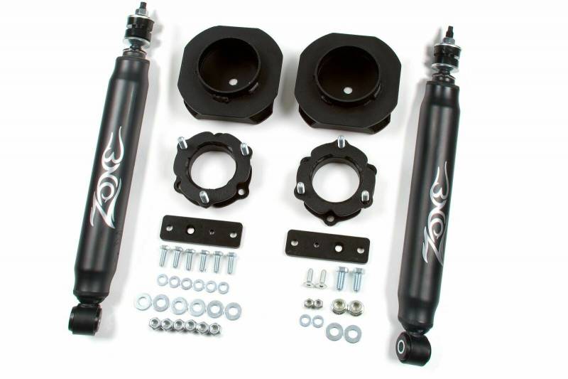 Zone OffRoad 2007-2014 Toyota FJ Cruiser 2.5in Lift Kit with Nitro Shocks and Free Boot Protectors ZONT2N