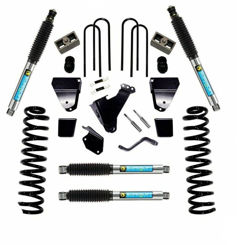 SUPERLIFT 2005-2007 Ford F-250 F-350 Super Duty Lift Kit 6 Inch 4Wd With Bilstein Shocks K806B