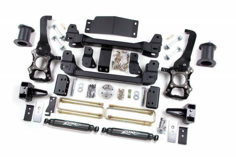 Zone OffRoad 2014 Ford F-150 4WD 6in Suspension System With Free Boot Protectors ZONF40N