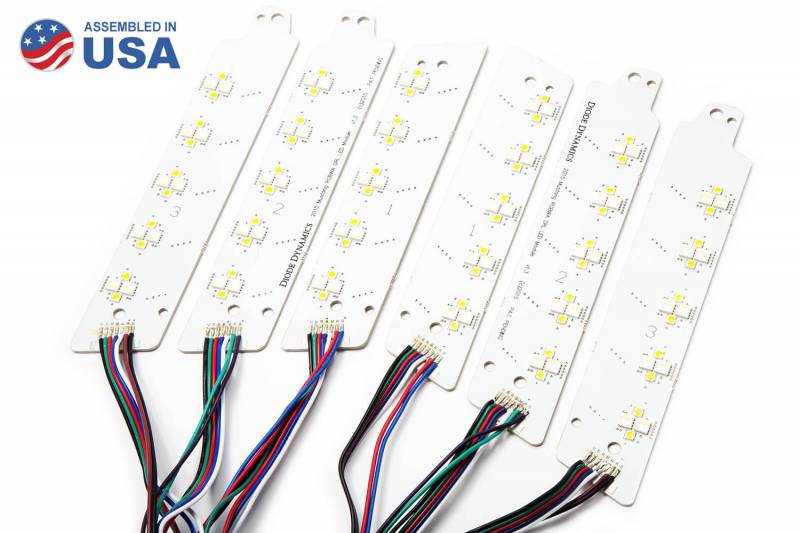 Diode Dynamics 2015-2017 Ford Mustang RGBWA DRL LED Boards USDM DD2008