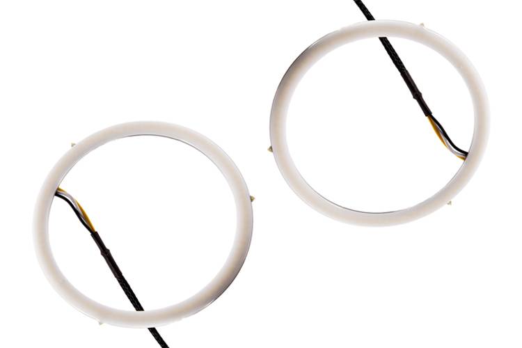 Diode Dynamics 2009-2014 Ford F150 2013-2015 Scion FR-S  Halo Lights LED 110mm Amber Pair Universal DD2028
