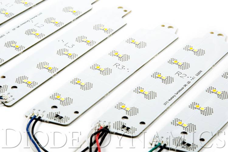 Diode Dynamics 2015-2017 Ford Mustang Switchback LED Boards EU DD2151
