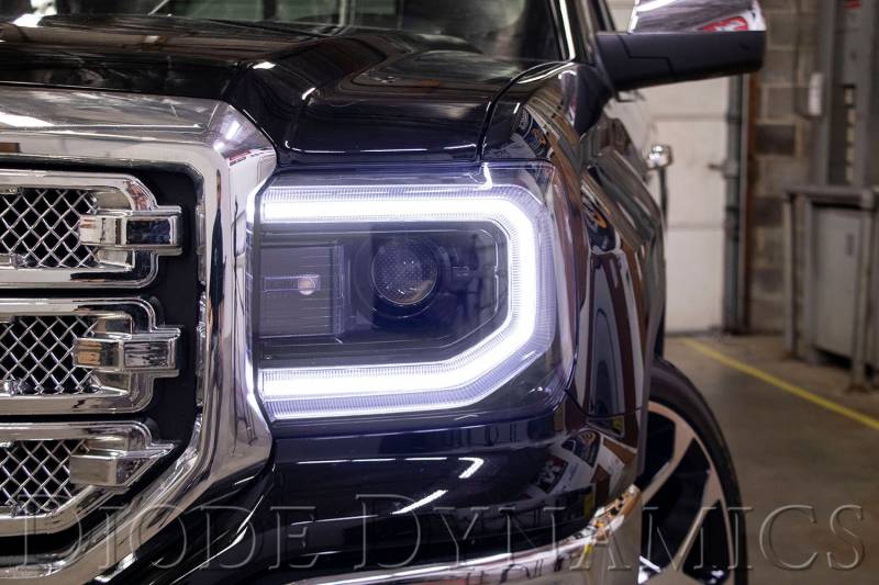 Diode Dynamics 2016-2018 GMC Sierra 1500 LED Halos Switchback DD2177