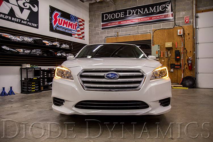 Diode Dynamics 2015-2019 Subaru Legacy Outback C-Light Switchback LED Halos DD2220