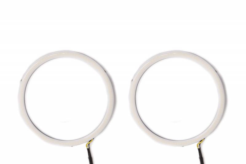 Diode Dynamics 2018-2019 Jeep Wrangler Halo Lights LED 185mm Switchback Pair Universal DD2241