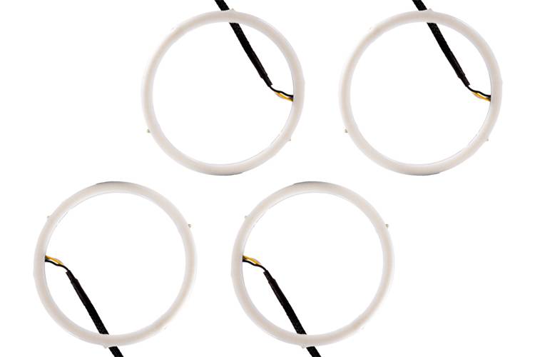 Diode Dynamics 2015-2019 Dodge Challenger Halo Lights LED 120mm White Four Universal DD2246