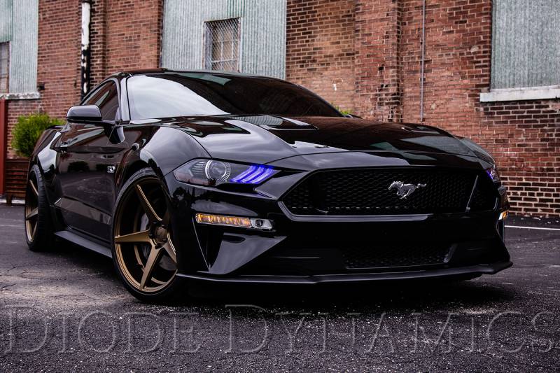 Diode Dynamics 2018-2021 Ford Mustang RGBWA DRL LED Boards EU DD2254