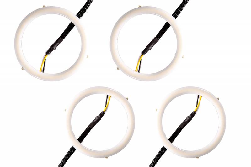 Diode Dynamics 2003-2006 Dodge Viper 2008-2010 Viper Halo Lights LED 70mm 80mm Blue Four Universal DD2274