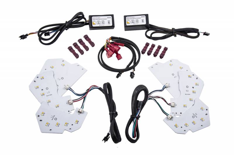 Diode Dynamics 2018-2021 Ford Mustang Switchback DRL LED Boards EU DD2281