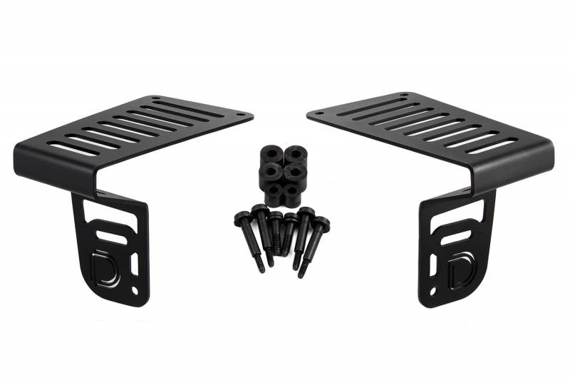 Diode Dynamics 2018-2021 Jeep Wrangler JL Gladiator Cowl Bracket Kit DD6089