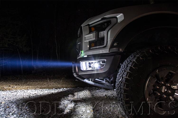 Diode Dynamics 2017-2019 Ford Raptor SS Fog Kit SS 6.0 Inch Amber Wide DD6217