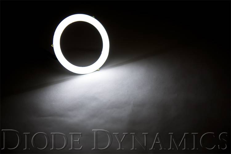 Diode Dynamics Halo Lights LED 70mm Amber Pair Universal DD2024