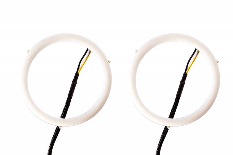 Diode Dynamics Halo Lights LED 90mm Amber Pair Universal DD2026