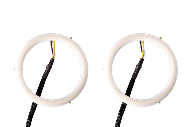 Diode Dynamics Halo Lights LED 80mm Blue Pair Universal DD2037