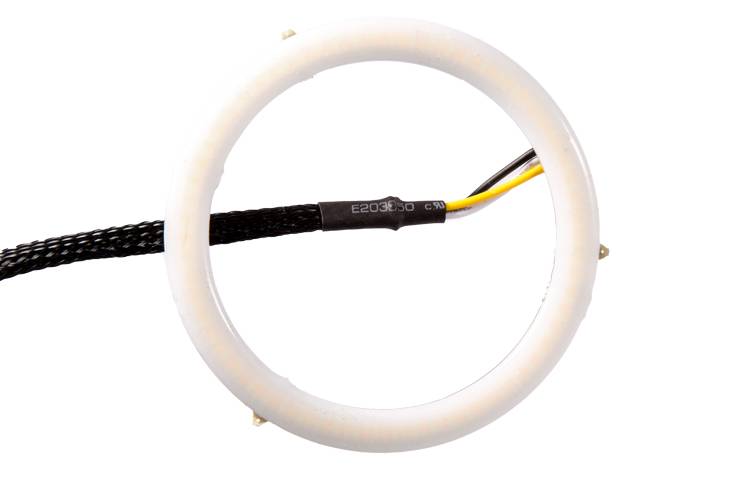 Diode Dynamics Halo Lights LED 80mm Switchback Pair Universal DD2061