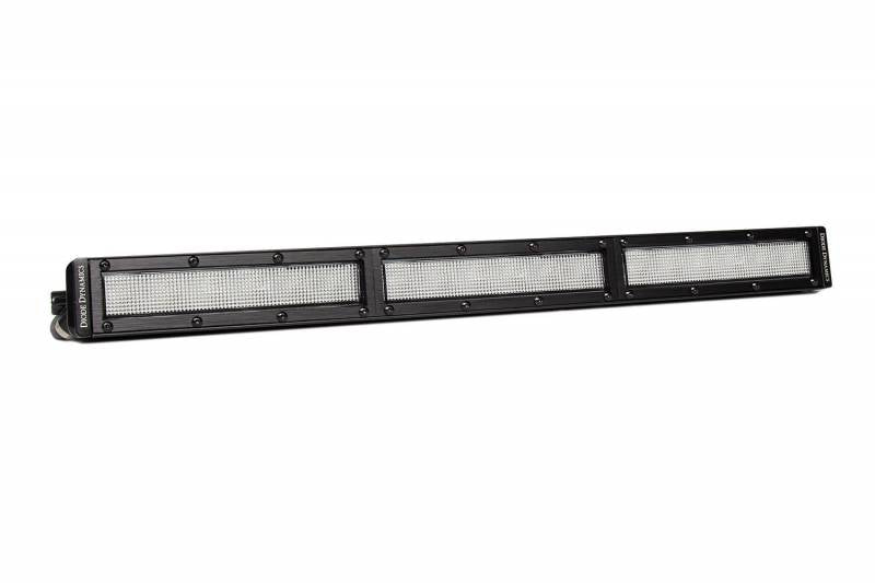 Diode Dynamics 18 Inch LED Light Bar Single Row Straight Clear Flood Each Stage Series Universal DD6034