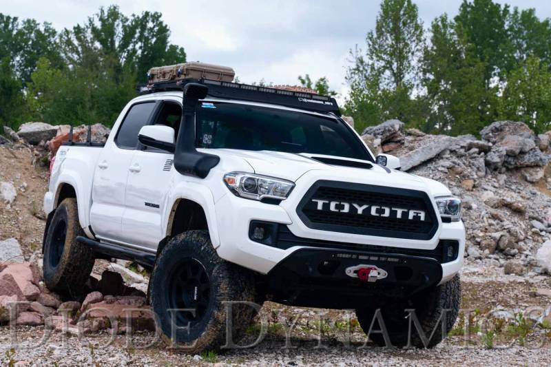 Diode Dynamics 2016-2021 Toyota Tacoma Ditch Light Kit SS3 LED Sport Yellow Driving DD6373