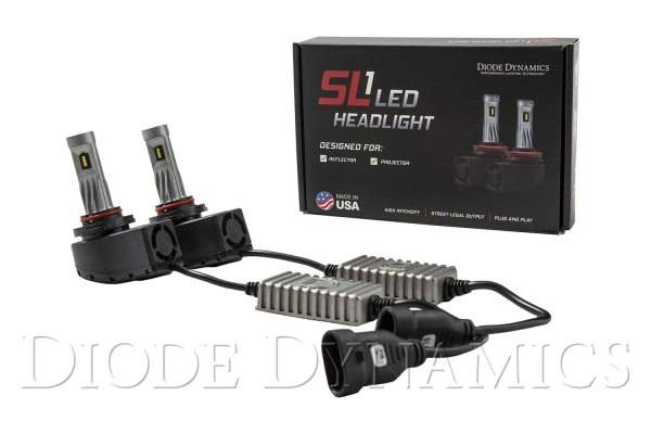 Diode Dynamics H10 SL1 LED Headlight Pair Universal DD0216P