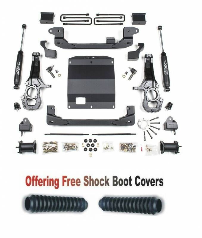 Zone OffRoad 2015-2022 Chevrolet Colorado GMC Canyon 5.5in Suspension System With Free Boot Protectors ZONC39N
