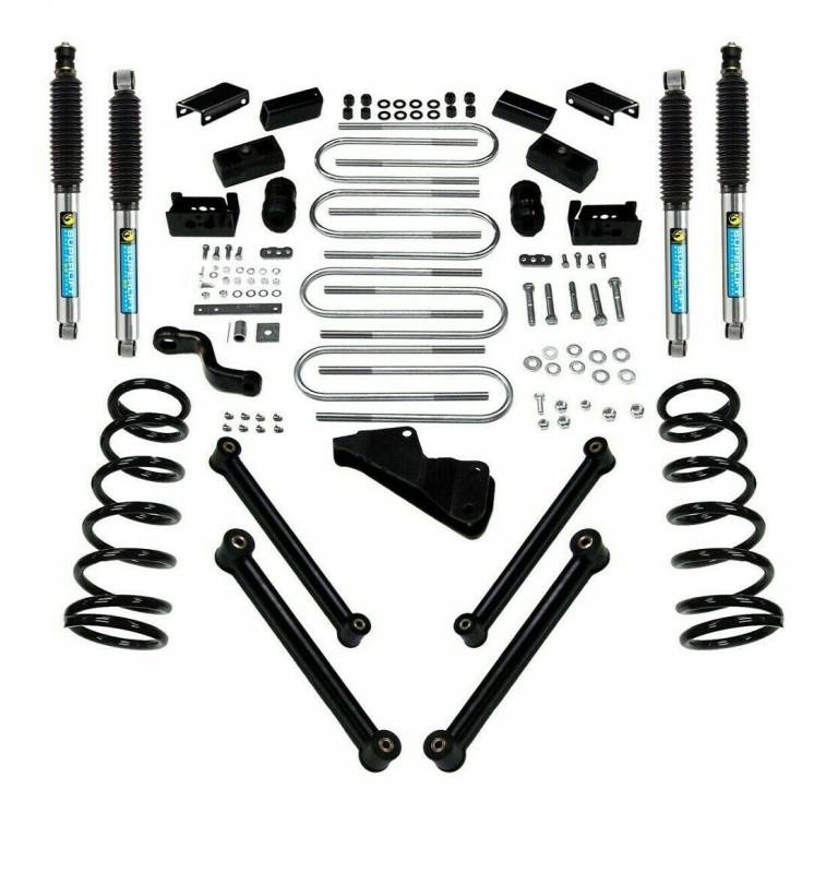 SUPERLIFT 2003-2005 Dodge Ram 2500 3500 4WD Diesel with Bilstein Shocks Lift Kit 6" K760B/86040X4
