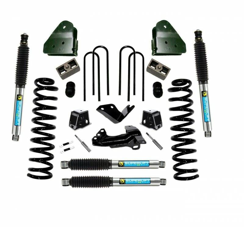 SUPERLIFT 2005-2007 Ford F-250 F-350 Super Duty Lift Kit 4Wd Dsl With Bilstein Shocks 4 Inch K796B/86040X4