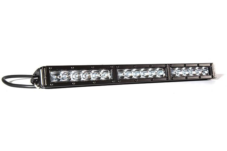 Diode Dynamics 18 Inch LED Light Bar Single Row Straight Clear Driving Each Stage Series DD5016